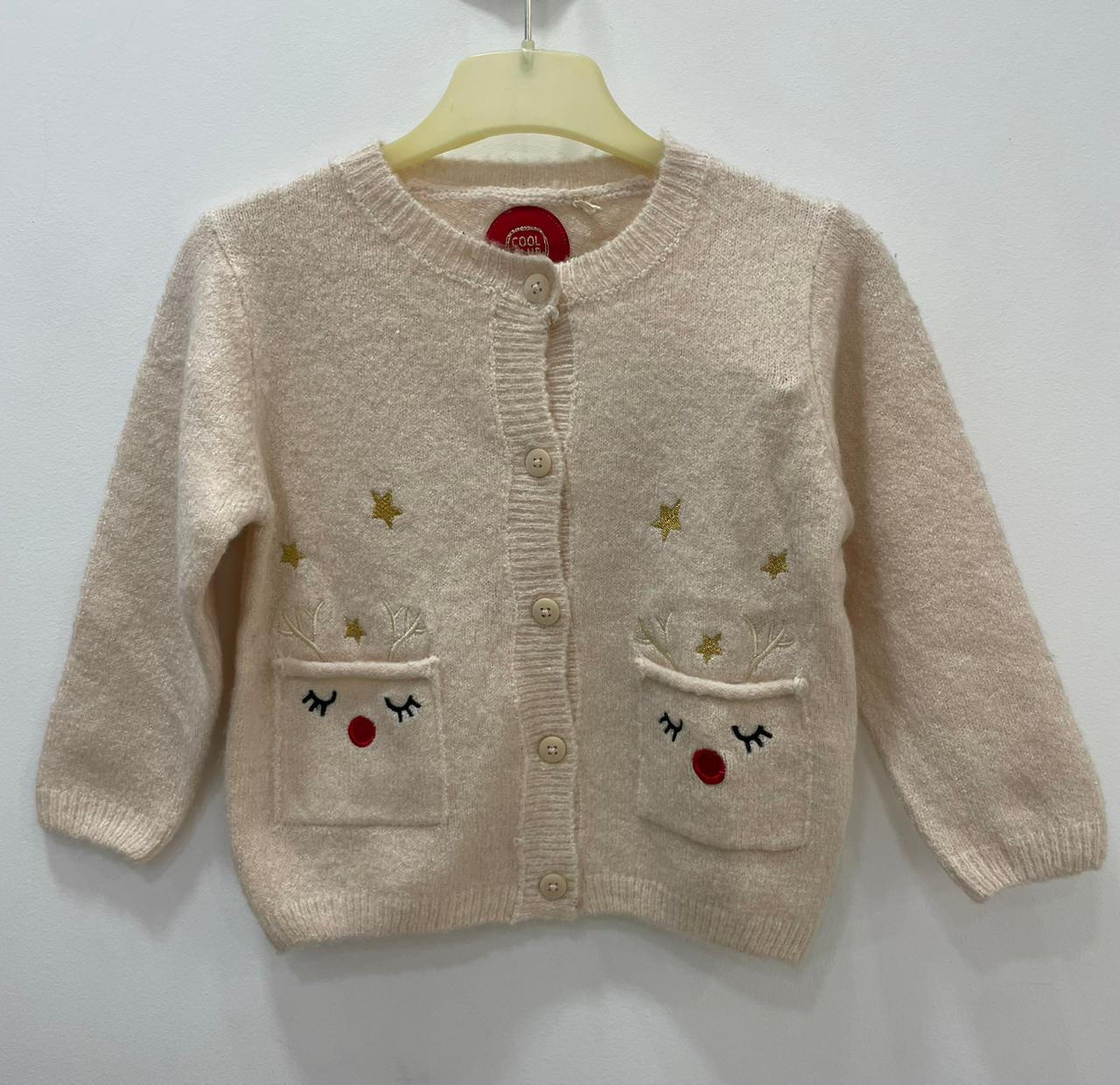Girls Embroidery Sweater